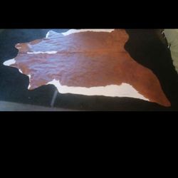 Hereford Cow Skin Rug Flawless 