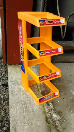 Bic Lighter Display Rack