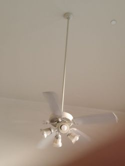 Ceiling fan with 6 feet downrod