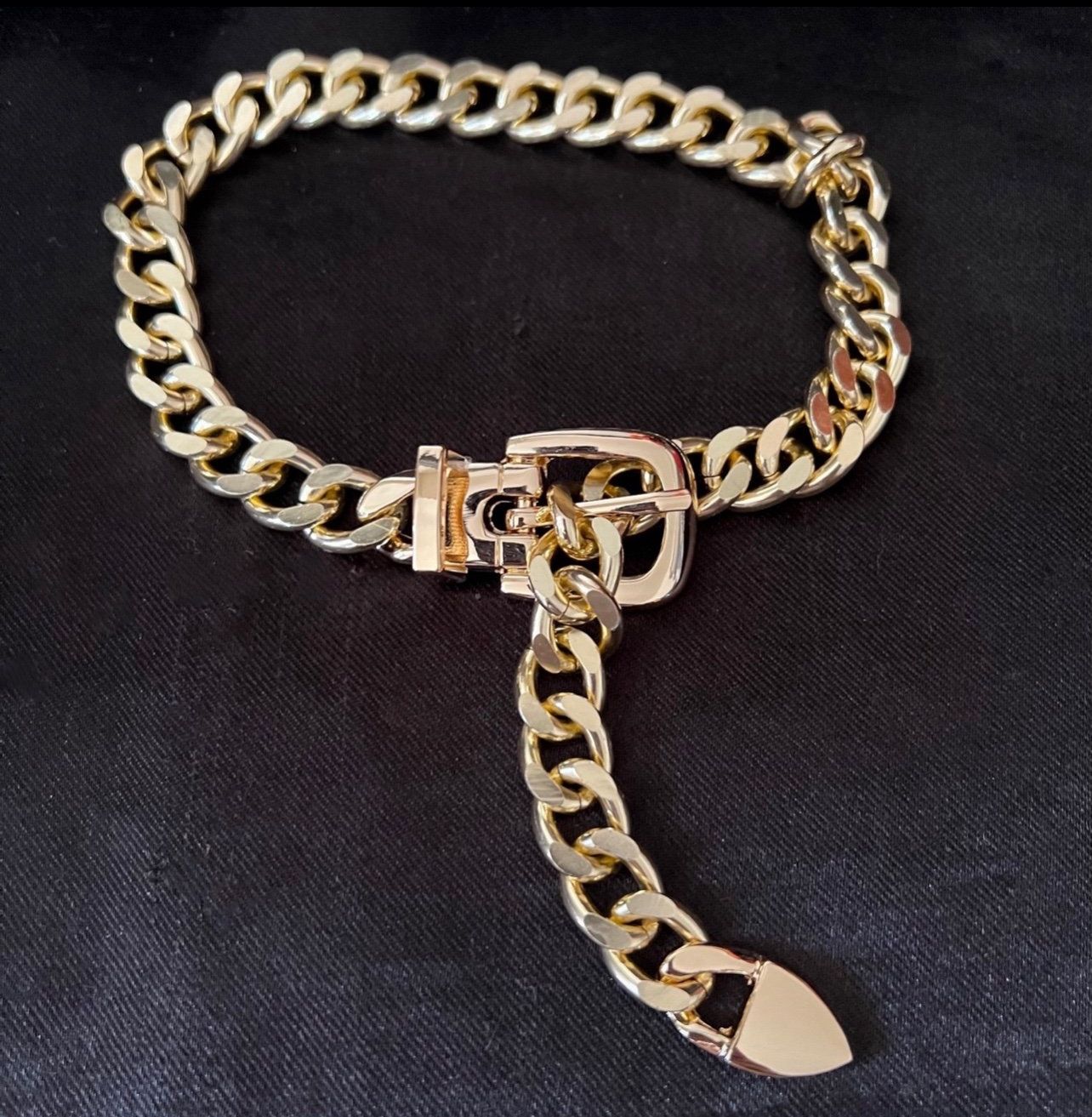 Gold Fashion Chain Necklace/Choker