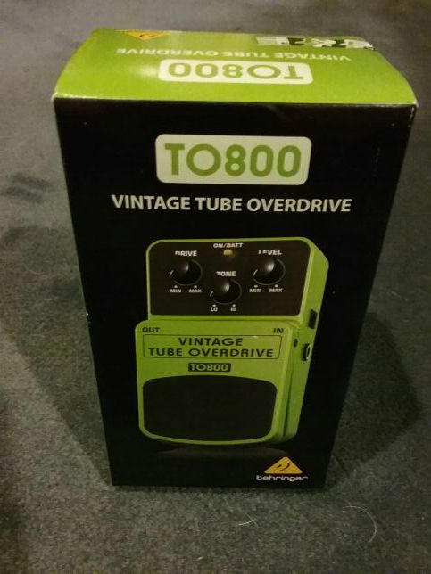 Behringer Vintage Tube Overdrive Foot Pedal For Sale In Fallston