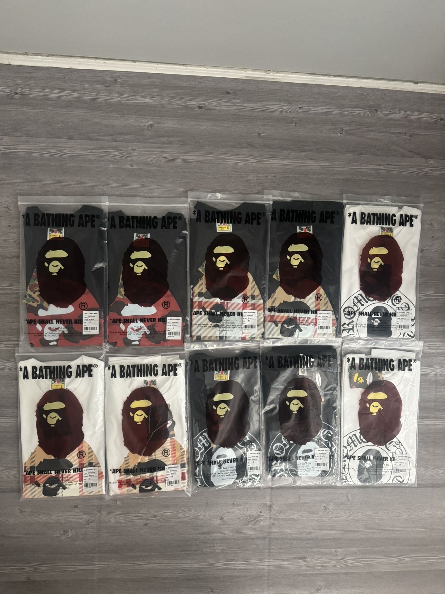 Bape Tees