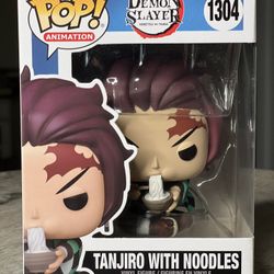 Tanjiro Demon Slayer - Tanjiro with Noodles #1304 - Funko Pop!