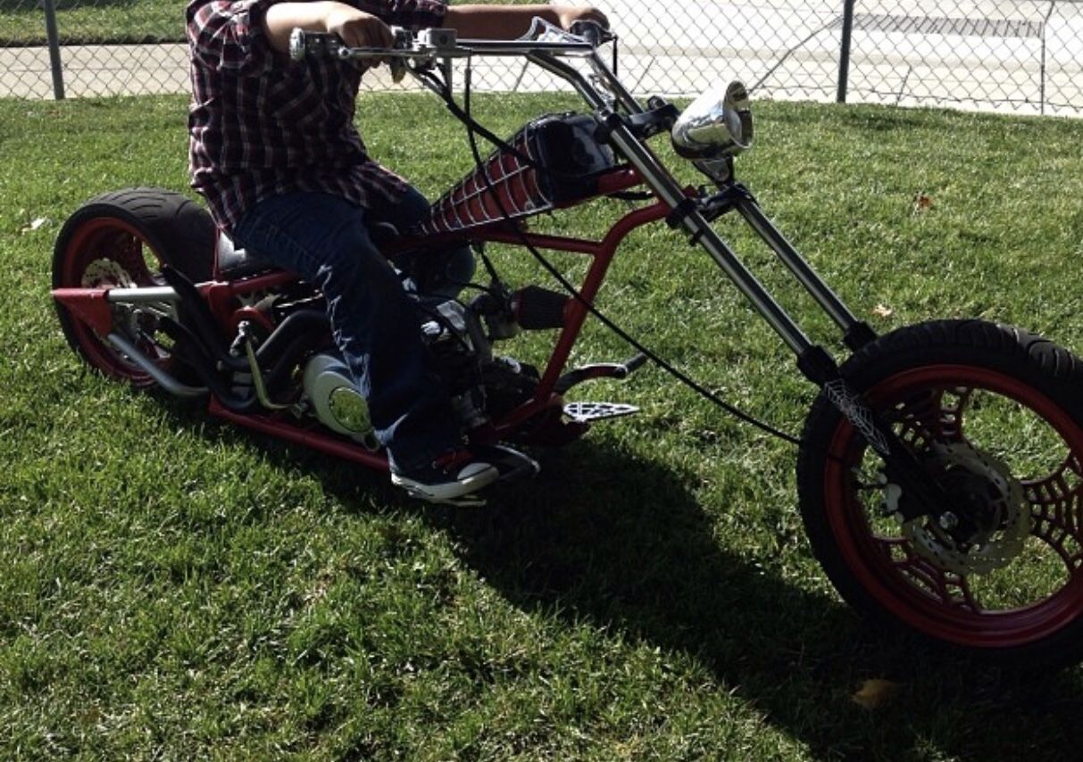 Black widow mini discount chopper for sale