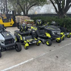 Riding Mowers Starting At $1199