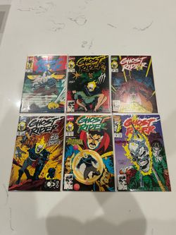 Ghost Rider Vol.2 3, 7,8,11,12,30 Marvel, 1990, High Grade