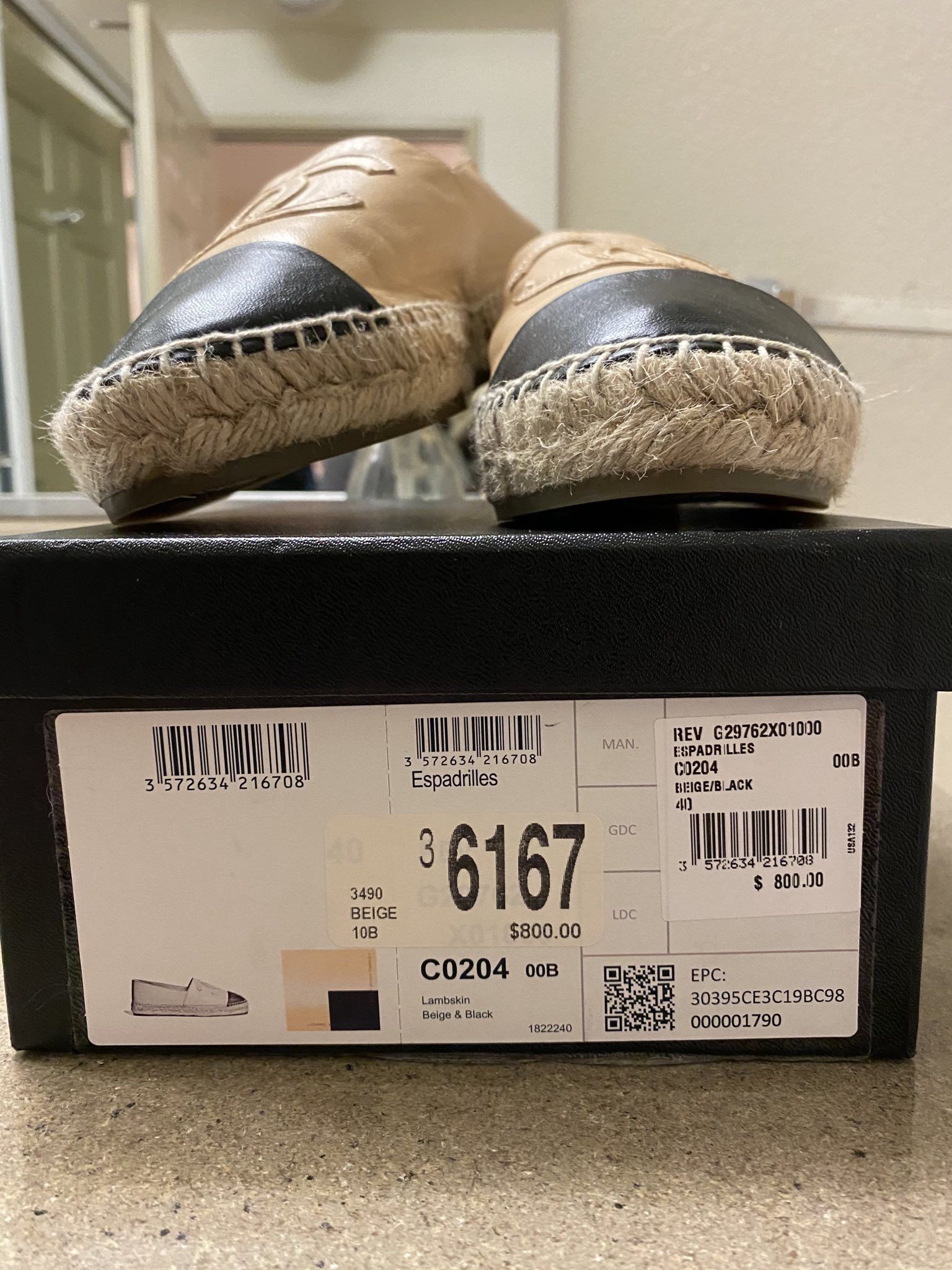 Chanel Espardilles (flats)