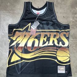 76ers Jersey 2X & 3X
