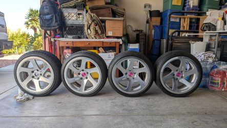 3SDM 0.06 Wheels – 18x8.5 ET35 – Set of 4 w/ Tires