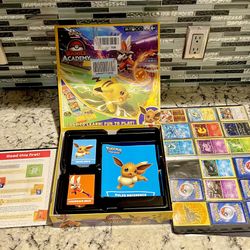 Pokemon Board Game And Over 200 Cards 