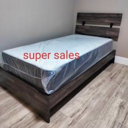 Twin Size Bed 