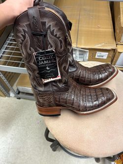 Cody James Caiman Western Boots