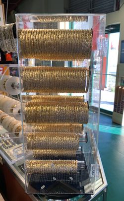 Gold Plated Bangles new born sizes to Adult sizes available 1-8