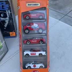 Mattel Matchbox 1999 Coca-Cola 5 Pack Gift Set
