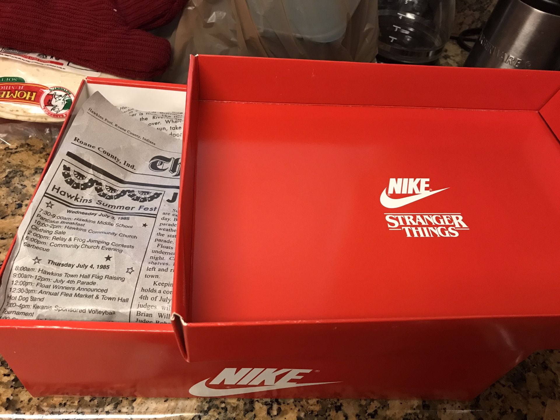 Stranger Things Nike blazers dead stock size 10