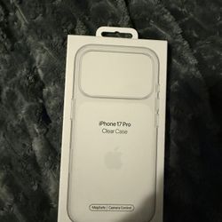 Apple iPhone 17 Pro Clear Case with MagSafe 
