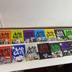 The Bad Guys series by Aaron Blabey 14 books set