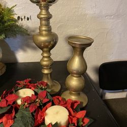 Two Candle Holders