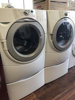 Whirlpool washer and dryer electric