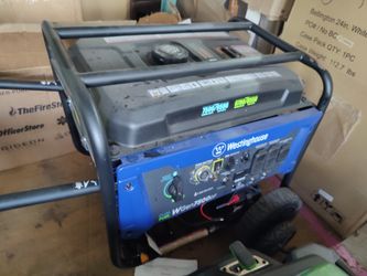 Westinghouse Dual Fuel Generator