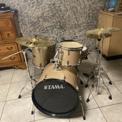 tama imperialstar 5 piece drum kit 