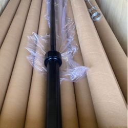 7 Foot Black Olympic Bar Weight 45 Pounds