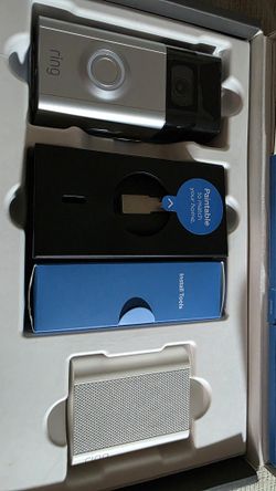 Ring Camera Bundle With doorbell Chime Boost