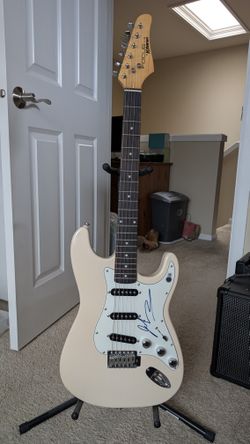 John Rzeznik (Goo Goo Dolls) Signed Kramer Electric Guitar – Beckett Certified (BAS)