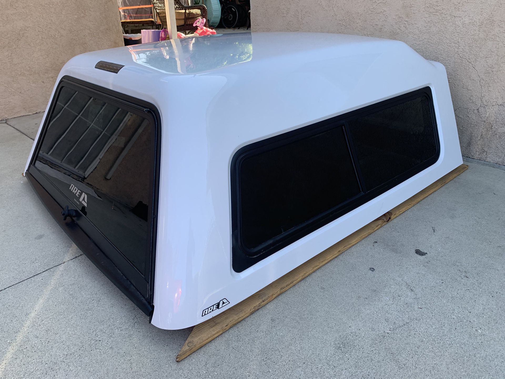 Chevy Silverado Fiberglass camper shell — new - crew cab