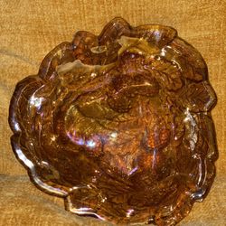 Carnival Glass 2 Pieces