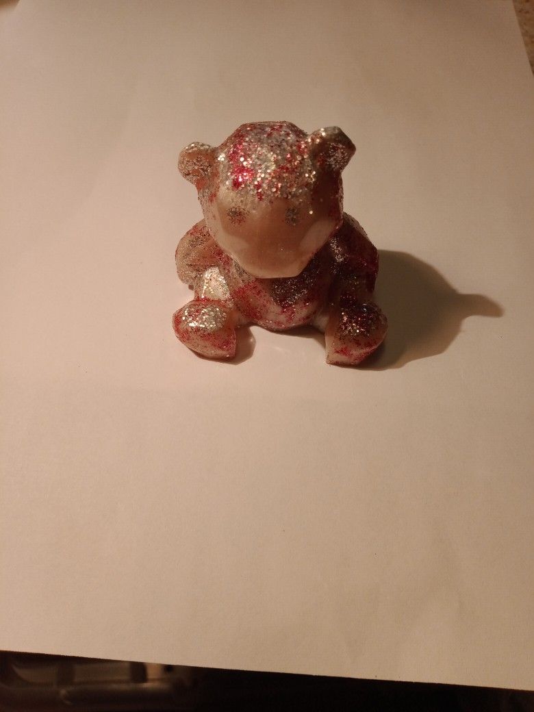Teddy Bear Resin Figurine 