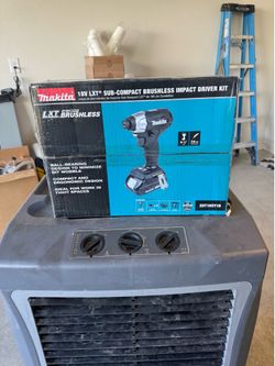 Makita 18V LXT Sub-Compact Brushless Impact Driver Kit (XDT18SY1B) — NEW, Battery + Charger + Bag