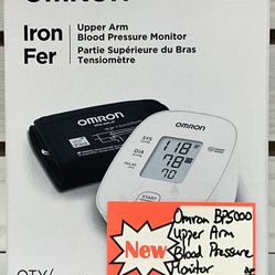Omron BP5000 Upper Arm Blood Pressure Monitor New 