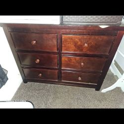 Oak dresser $75