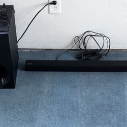 Samsung Soundbar & Subwoofer 
