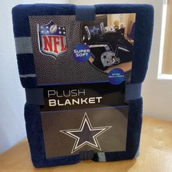 NFL Dallas Cowboys Super Soft Plush Blanket 60"x80"