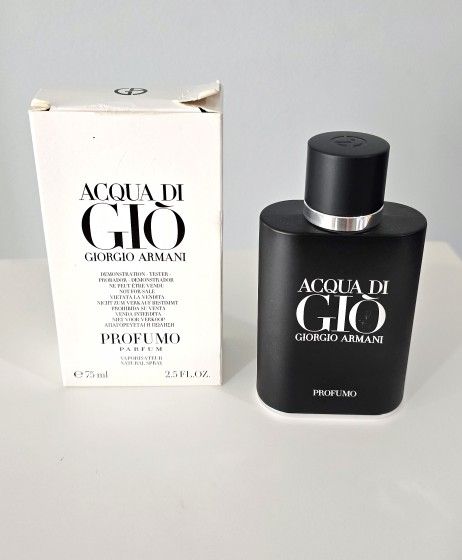 Acqua Di Gio PROFUMO Giorgio Armani Magnetic Cap 2.5oz Men's Cologne DISCONTINUED Fragrance