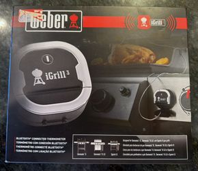 New Weber iGrill 3 Bluetooth Thermometer
