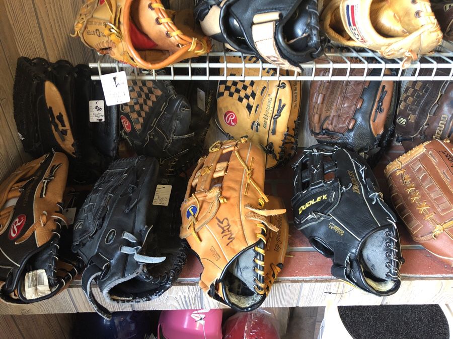 Softball gloves all sizes