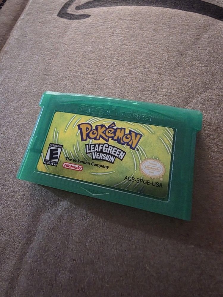 Pokemon Leaf Green (Reproduction)