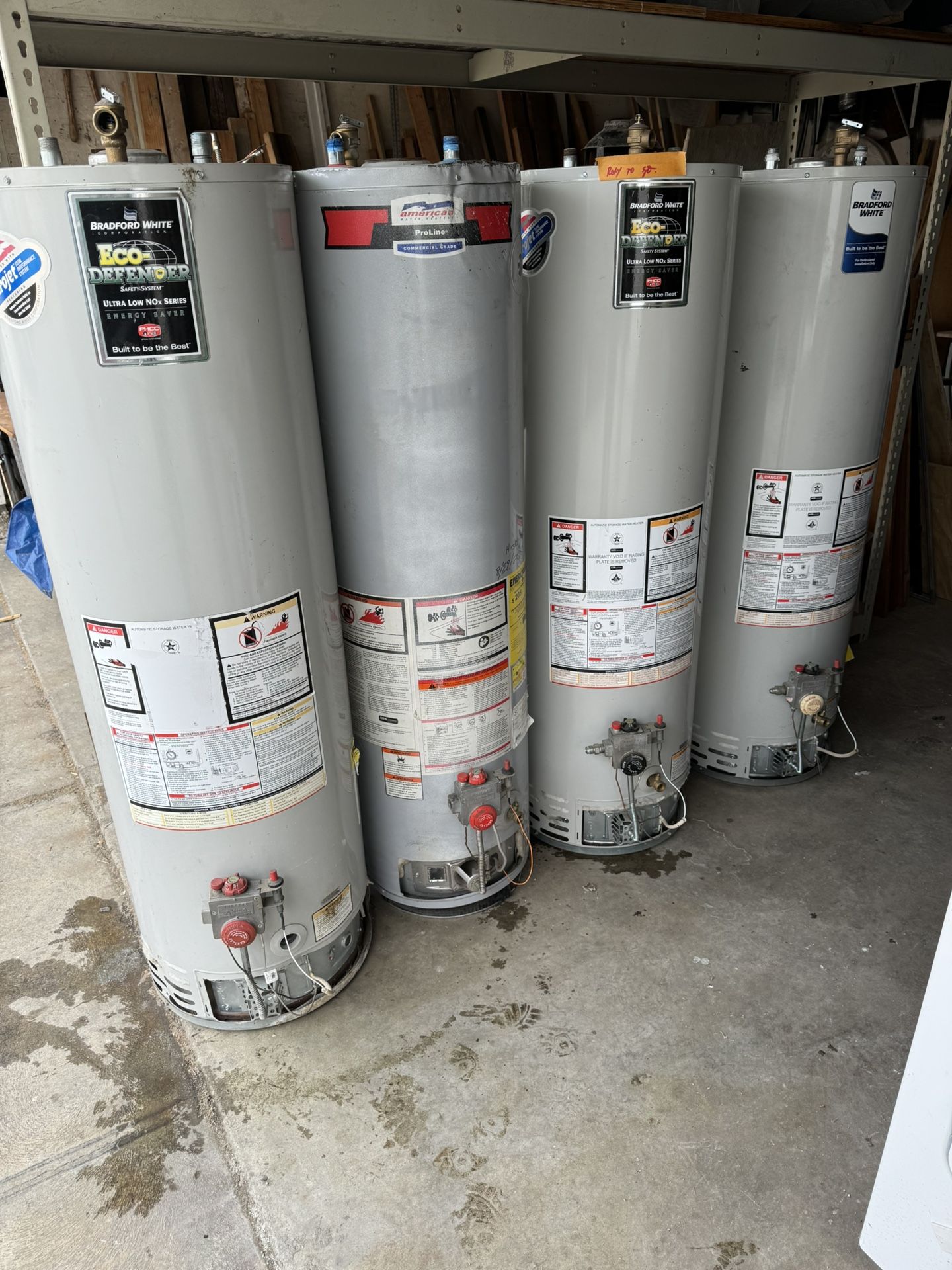 Standard 30/40 Gallon Water Heater