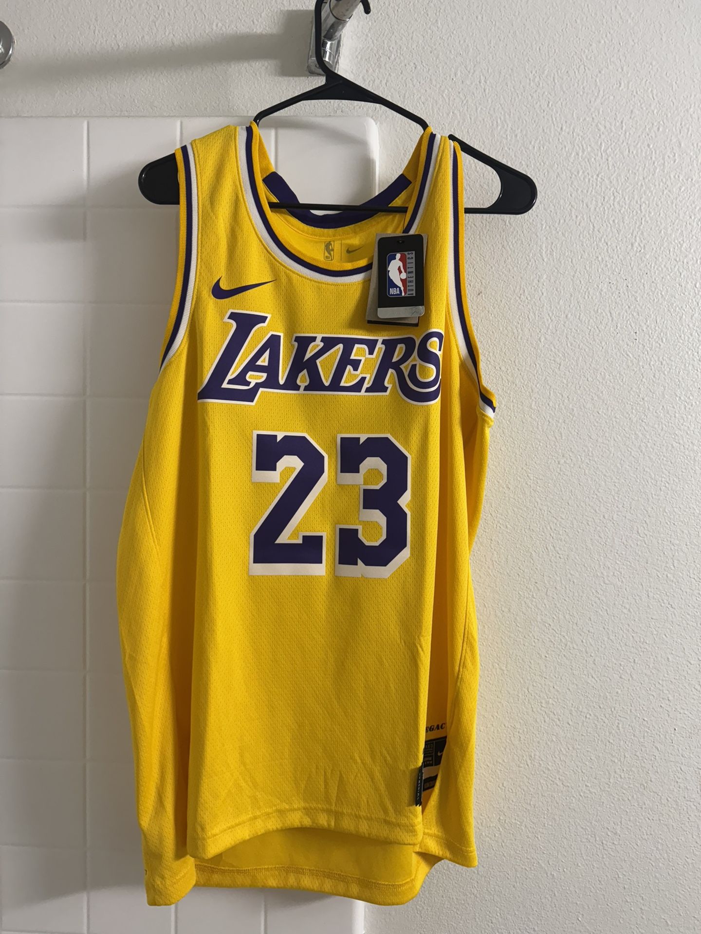 Lebron James NBA Authentic Jersey, Men’s L