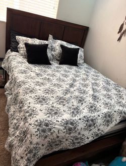 Queen bed frame