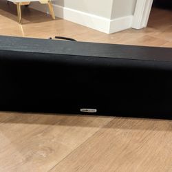 POLK Audio Middle Speaker MODEL CS20 Black