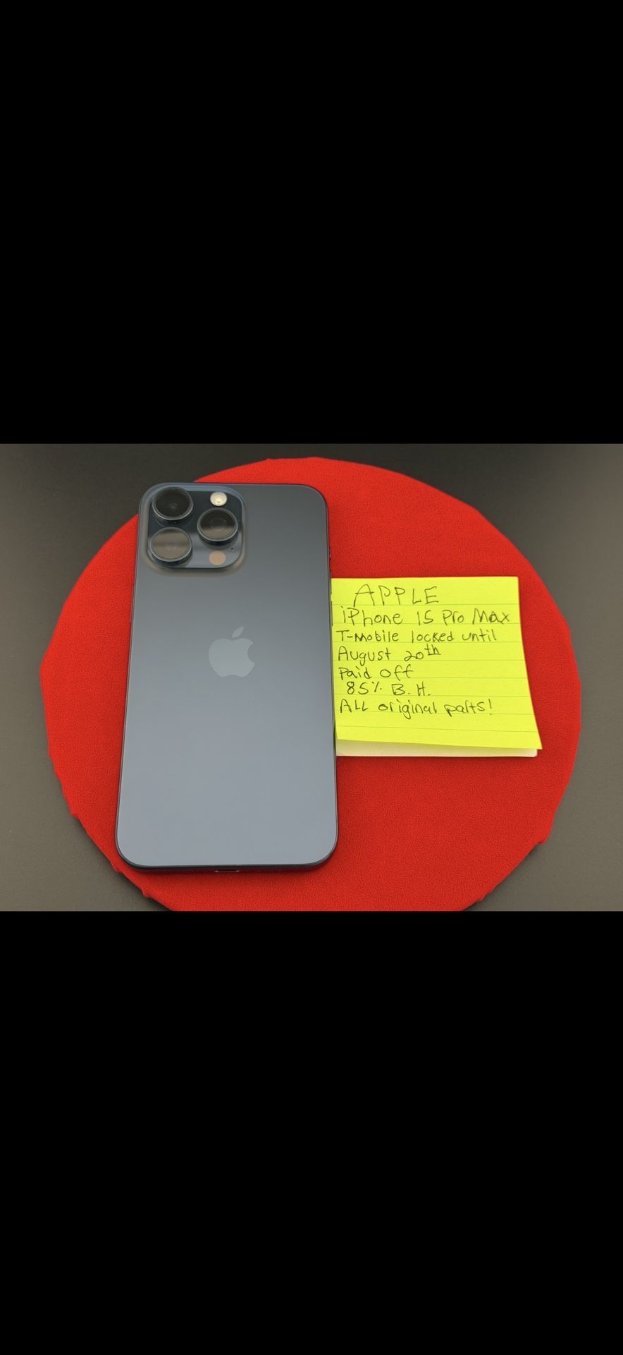 MINT Apple iPhone 15 Pro Max 256gb