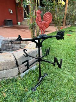 Rooster weathervane