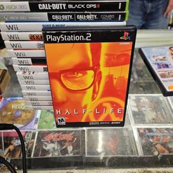 Half-Life (Sony PlayStation 2, 2001) PS2 Complete CIB W/Manual & Reg Card Tested