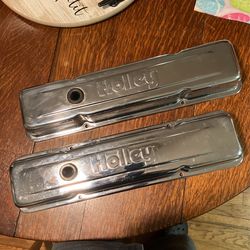 Holley Chrome Valve Covers