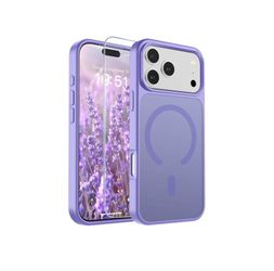 iPhone 17 Pro Max Case with Screen Protector (Compatible with MagSafe)(Military Grade Drop Protection)