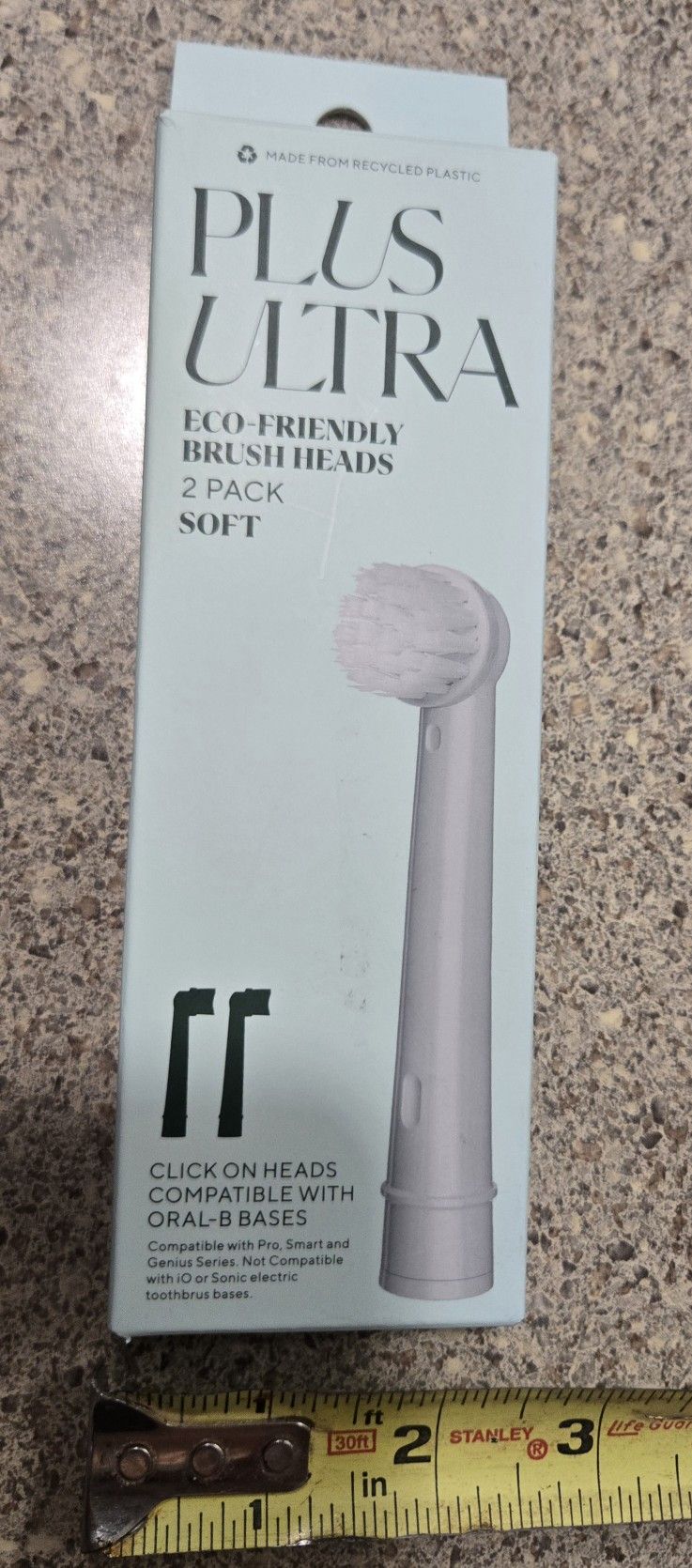 Pius UItra Eco Frlendly Designed for Oral-B Bases or Plus
Ultra Tooth Brush